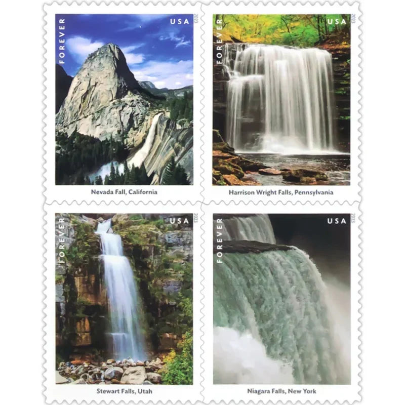 Waterfalls Forever Stamps
