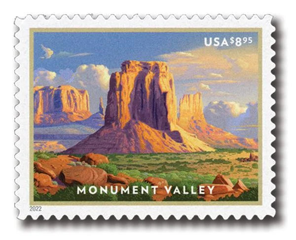 Monument Valley Forever Stamps
