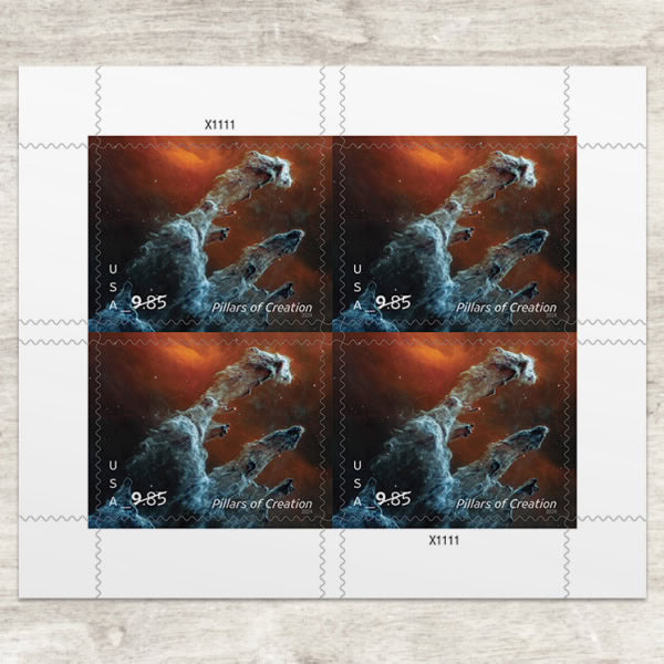 $9.85 Pillars of Creation Forever Stamps