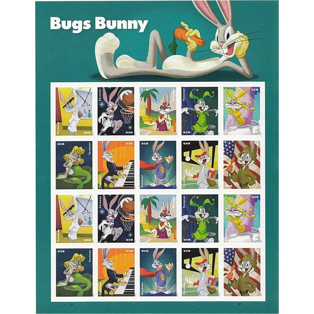 Bugs Bunny Rabbit Forever Stamps